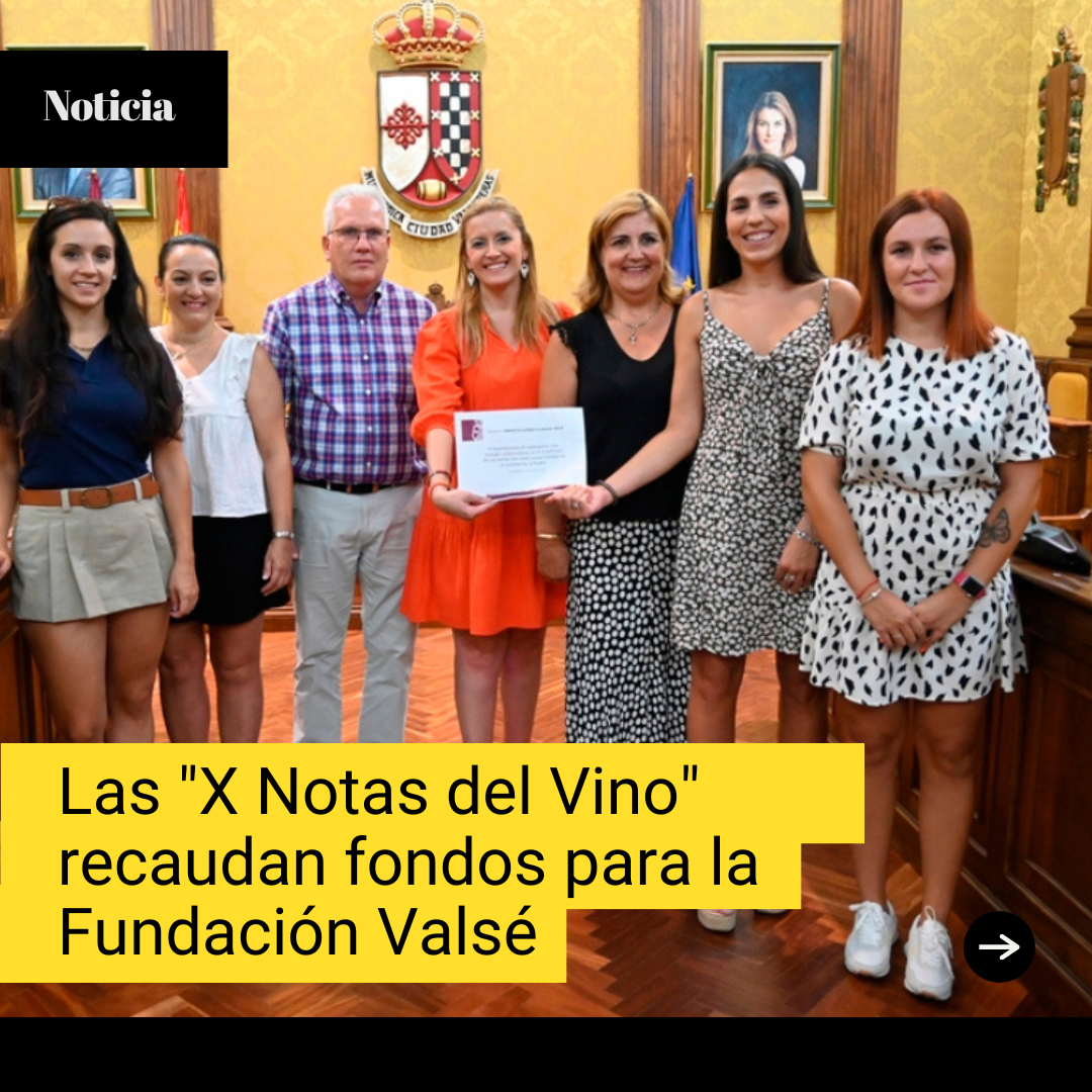Las X Notas del Vino de Valdepeñas recaudan 4.771 euros para la Fundación Valsé
