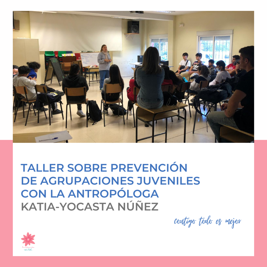 Taller sobre prevención de agrupaciones juveniles violentas en el Proyecto Trampolín